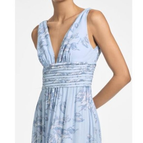 Sachin and Babi Justine Gown size 8 NWT Periwinkle - Picture 5 of 11